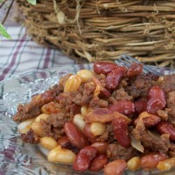 Calico Beans  (Baked Beans W/ 3 Kinds of Beans) recipe