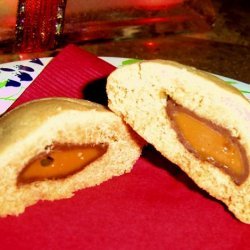 Snicker Surprise Peanut Butter Cookies recipe