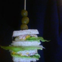 Linda's Tuna and Olive Sandwich (Sandwiches) or Finger Rolls recipe