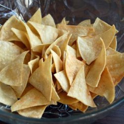 Homemade Tortilla Chips recipe
