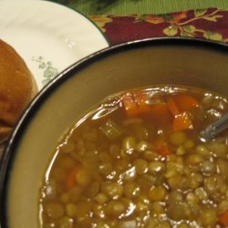 Barley Lentil Soup recipe