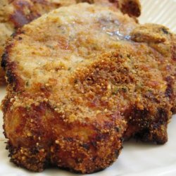 Breaded Baked Pork Chops recipe