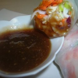 Thai Dipping Sauce for Spring Wrap or Egg Rolls recipe