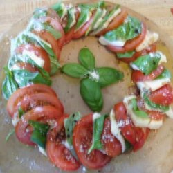Mozzarella, Tomato and Basil Salad recipe