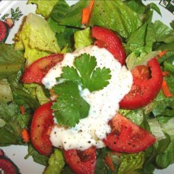 Copycat  Carrabba's  House Salad Dressing (Creamy Parmesan) recipe