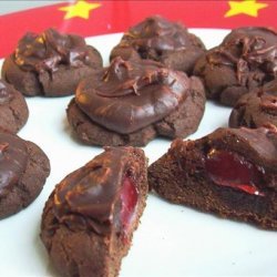 Chocolate Cherry Cookies recipe