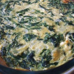 Spinach Ricotta Pie with a Hint of Feta recipe
