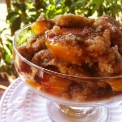 Fresh Peach Crumble recipe