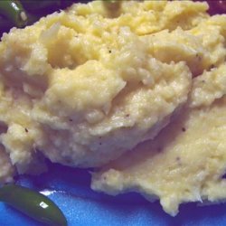 Another Mock Mashed Potatoes (mashed Cauliflower)-low Carb recipe