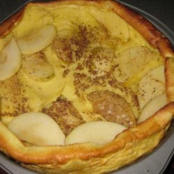 Kittencal's German Apple Puff Pancake recipe