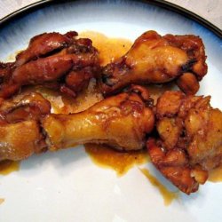 Chicken Wings in Honey BBQ Sauce recipe