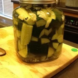 Kittencal's Easy Refrigerator Kosher Garlic-Dill Pickles recipe