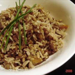 Onion Lentils and Rice recipe