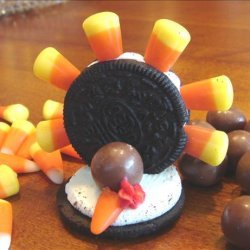 Oreo Turkeys (Thanksgiving Snack) recipe