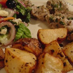 Greek Oven Roast Potatoes recipe