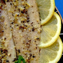 Lemon Pepper Fish Greek Style recipe