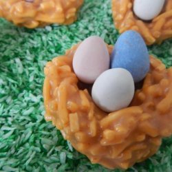 Easter Nests With Jelly Bean Eggs recipe