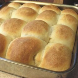 Buttery Pan Rolls (for the Bread Machine) recipe
