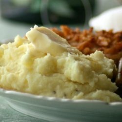 Sinfully Delish Garlic Mashed Potatoes recipe