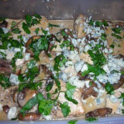 Mean Chef's Chicken With Marsala, Mushrooms and Gorgonzola recipe
