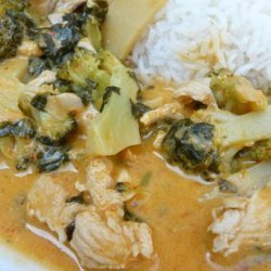 Chicken and Broccoli Thai Curry recipe