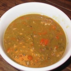 Slow Cooker Split Pea Soup recipe