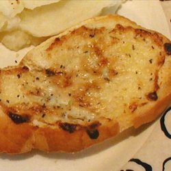 No Garlic Garlic Bread recipe