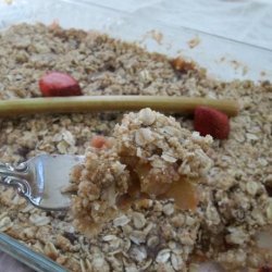 Strawberry Rhubarb Crisp recipe