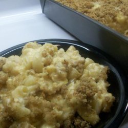 Alton Brown's Baked Macaroni and Cheese recipe
