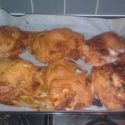 Barbecue Chicken Basil Calzones (Oamc) recipe