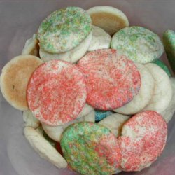 Soft and Chewy Sugar Cookies recipe
