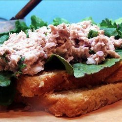 Tuna Salad Sandwich With a Bite! recipe