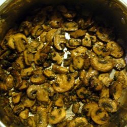 Mean Chef's Sauteed Mushrooms recipe