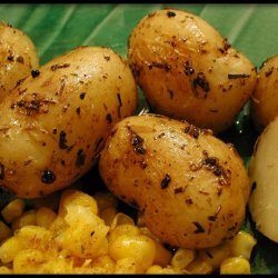 New Potatoes With Herbes De Provence, Lemon and Coarse Salt recipe