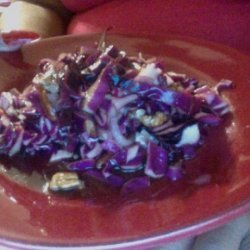 Purple Cabbage & Pecan Salad recipe