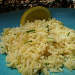 Lemon Chive Rice recipe