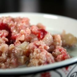 Weight Watchers' Applesauce-Cranberry Oatmeal recipe
