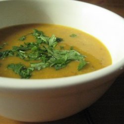 Sweet Potato and Lentil Soup recipe