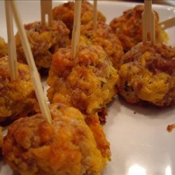 Make-Ahead Bisquick Sausage Ball Appetizers recipe