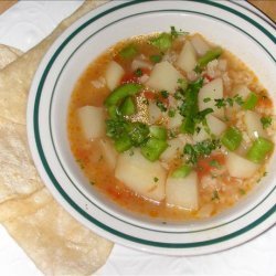 Canary Island Cilantro Soup recipe