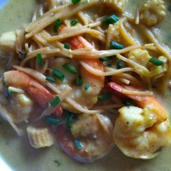 Shrimp & Coconut Soup #RSC recipe