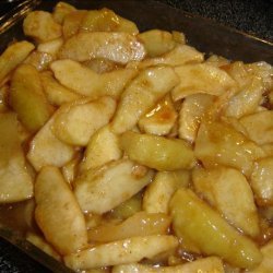 Microwave Scalloped Apples recipe