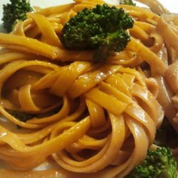 Noodles With Spicy Peanut Sauce recipe