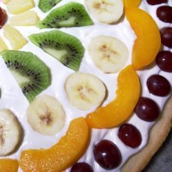 Heather's Fruit Pizza Quick and Simple recipe