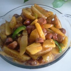 Bratwurst-Potato Skillet Dinner recipe