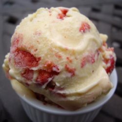 Strawberry Ice Cream Like Ben  and Jerry's recipe