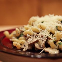 Spinach & Mushroom Pasta recipe
