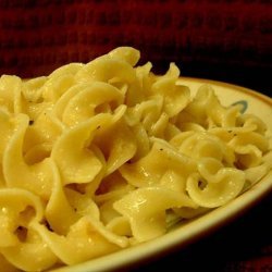 Hot Buttered Garlic Noodles recipe