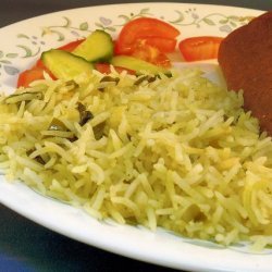 Green Cilantro Rice recipe