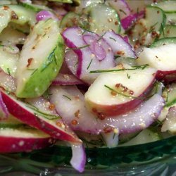 Apple Pear Cucumber Salad recipe